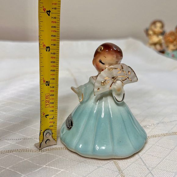 Josef Originals SECRET PAL Porcelain Ceramic Girl Figurine, Vintage Figurines - Picture 8 of 9